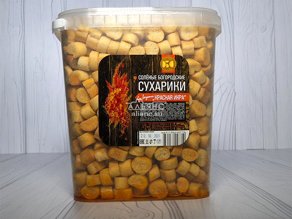 Сухарики с красной икрой в Воронеже