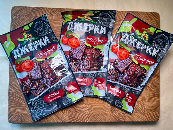 Джерки из индейки "Баффало" 45 гр. в Воронеже