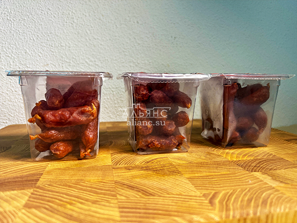 Колбаски МИНИ классические с/к (100 гр) в Воронеже