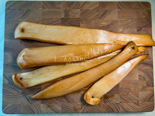 Арахис в глазури: Кальмар палочки х/к