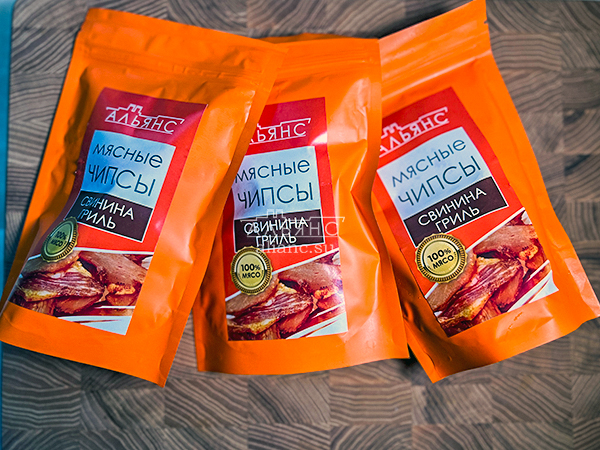 Мясо (АЛЬЯНС) вяленое свинина "Гриль" 50 гр. в Воронеже