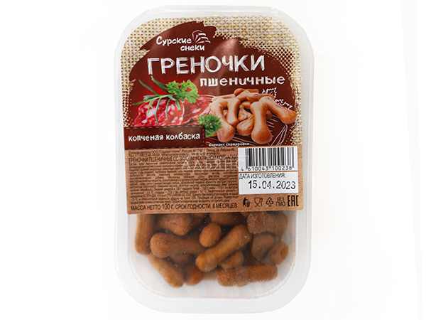 Сурские (ПШЕНИЧНЫЕ) Копченая колбаска (100 гр) в Воронеже