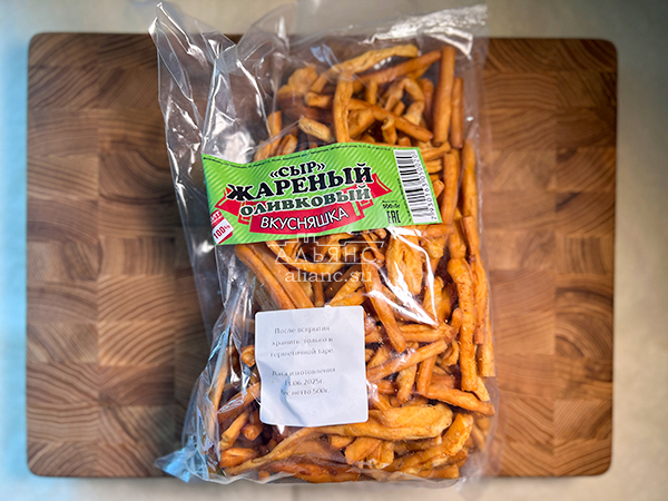 Жареный сыр "ВКУСНЯШКА" (Оливковый) 500гр. в Воронеже