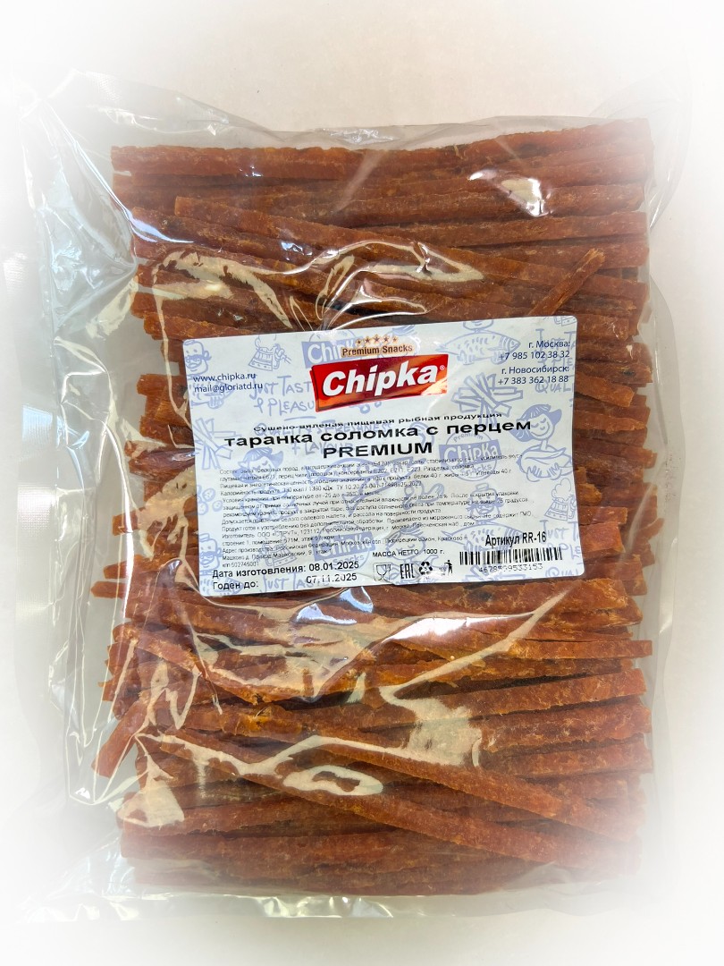 Таранка с перцем (соломка) (Chipka ПРЕМИУМ) в Воронеже