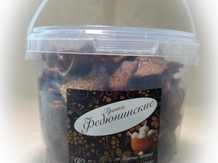 Лаваш со вкусом красной икры: Гренки 