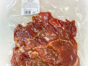 Тунец с перцем: Мясо Чипсы свиные 