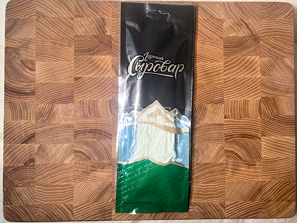 Сыр 60 гр ГОРНЫЙ СЫРОВАР (Паутинка белая с укропом и чесноком) в Воронеже